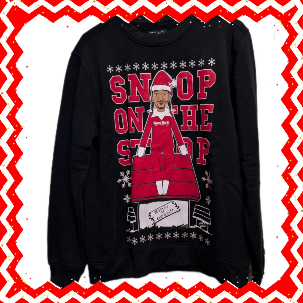 Snoop Dogg Graphic Christmas Sweatshirt